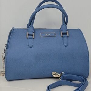 DKNY Sky Blue Satchel Bag